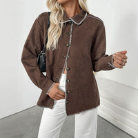 Tora | Women's Shirt in Brown