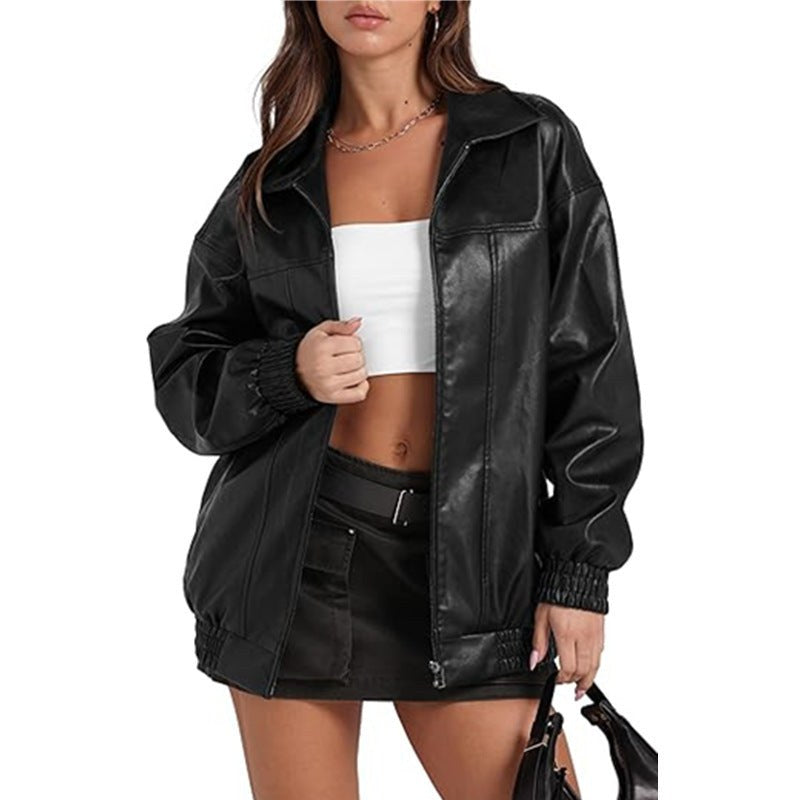 Tove | Women's Oversized Modern Jacket in Black