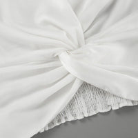 Trudelies | Women's V-Neck Ruffle Elegant Blouse in As Shown