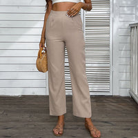Tryphena | Women's Elegant Pants – Dress Pants in Khaki