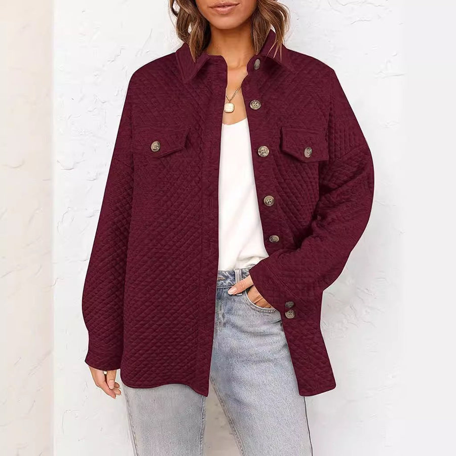 Ulla | Women's Pockets Casual Quilted Jacket