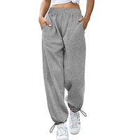 Ulrika | Women's High Waist Pockets Pants – Dress Pants in Bluten Gray