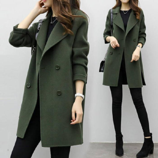 Undine | Women's Button-Front Elegant Coat