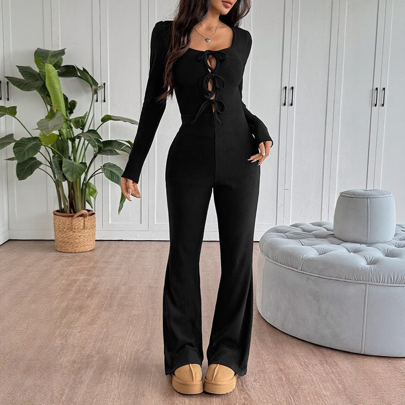 Valdis | Women's Elegant Fashionable Jumpsuit in Black