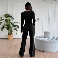 Valdis | Women's Elegant Fashionable Jumpsuit in Black