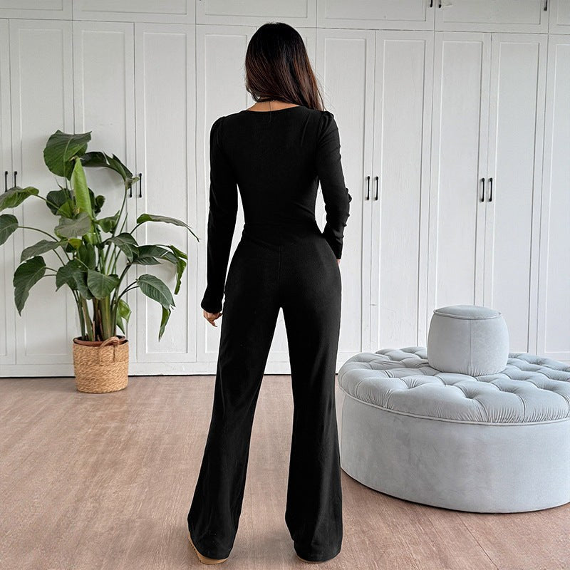Valdis | Women's Elegant Fashionable Jumpsuit in Black