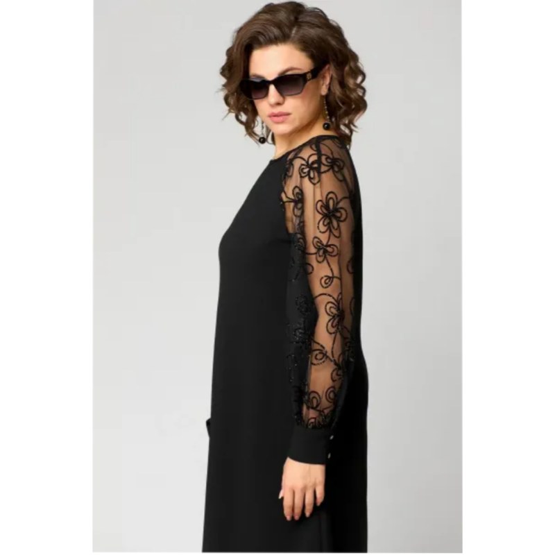 Valentina | Women's Fitted Cuff Finish Mini Dress