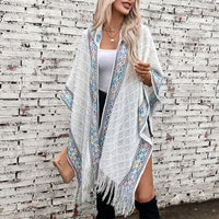Vendela | Women's Fringe Elegant Poncho