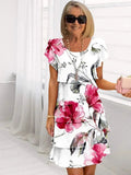 Venetia | Women's Floral Tiered Mini Dress