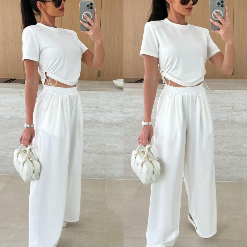 Verdiana | Women's Two-Piece Set in White