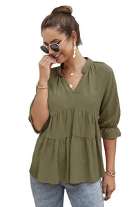 Verena | Women's Voluminous Ruffle Tunic