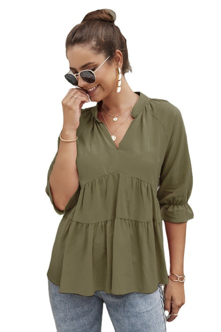 Verena | Women's Voluminous Ruffle Tunic