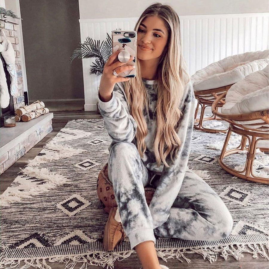 Verena | Women's Fleece Soft Casual Tracksuit Set in As Shown