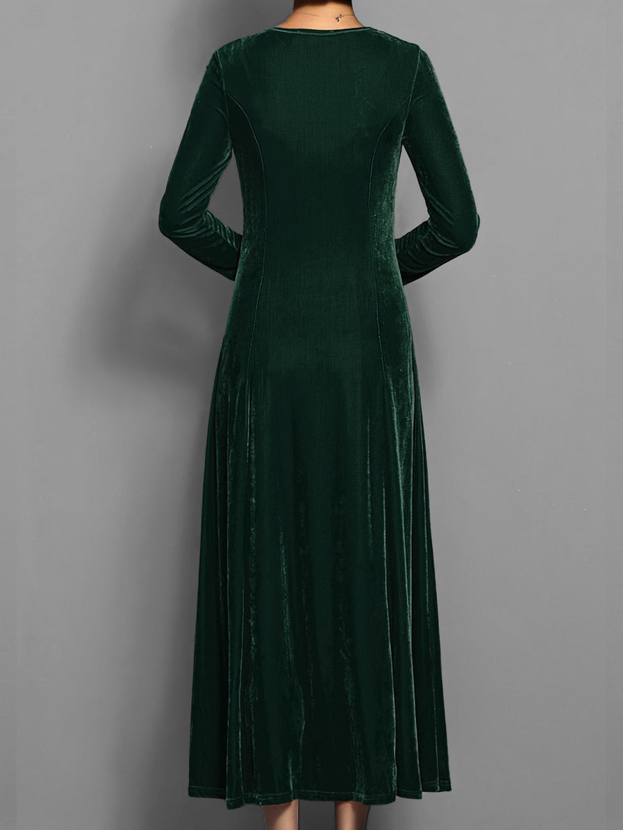 Vesta | Women's Full-Length Flared Skirt Dress