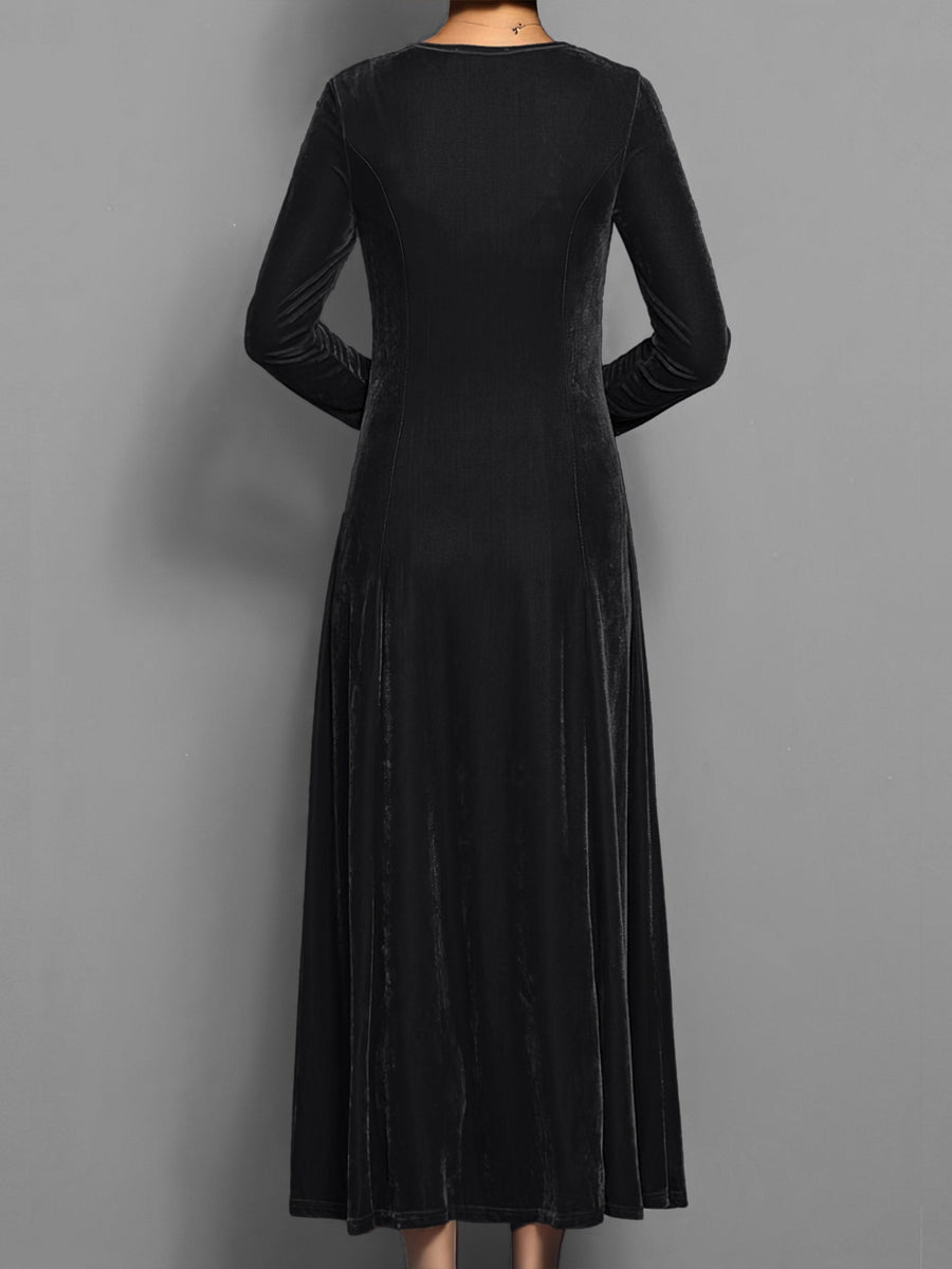 Vesta | Women's Full-Length Flared Skirt Dress