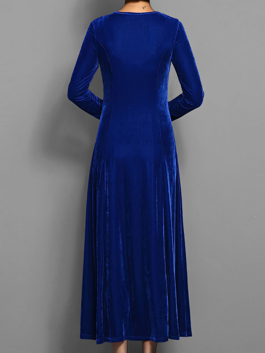 Vesta | Women's Full-Length Flared Skirt Dress