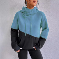Vesta | Women's Color Block Hooded Casual Hoodie