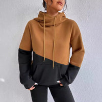 Vesta | Women's Color Block Hooded Casual Hoodie
