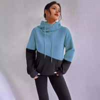 Vesta | Women's Color Block Hooded Casual Hoodie