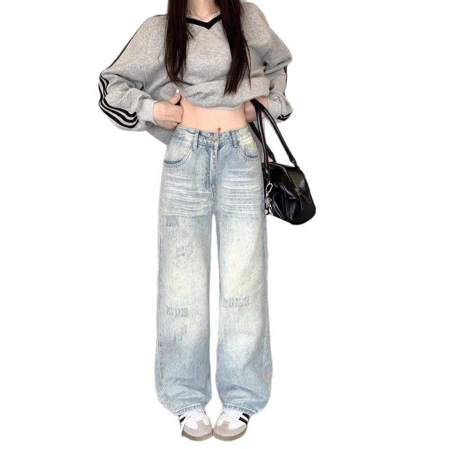 Vesta | Women's High Waist Jeans in Light Blue