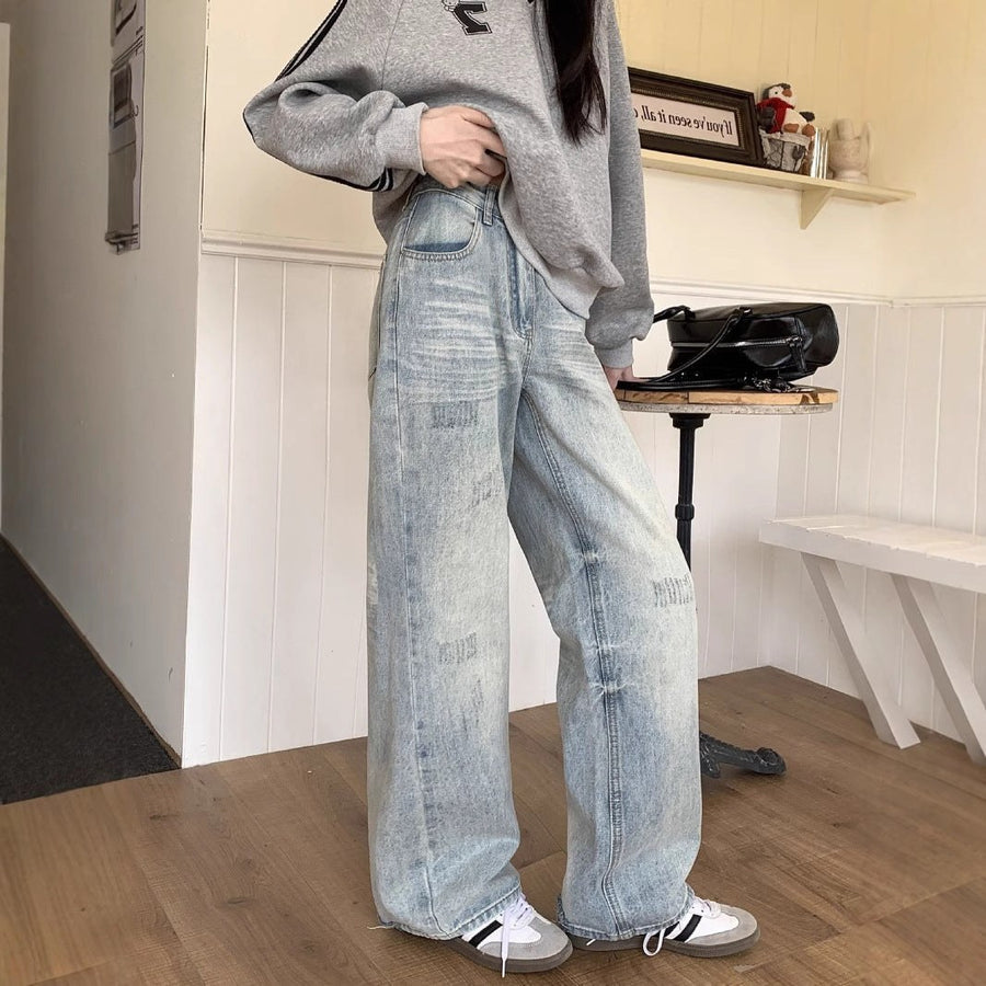 Vesta | Women's High Waist Jeans in Light Blue