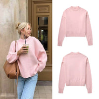 Vignetta | Women's Comfortable Knit Sweater in As Shown