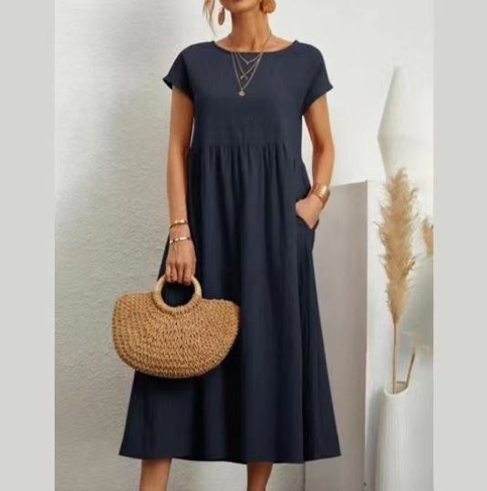 Vignette | Women's Flowing Pockets Maxi Dress