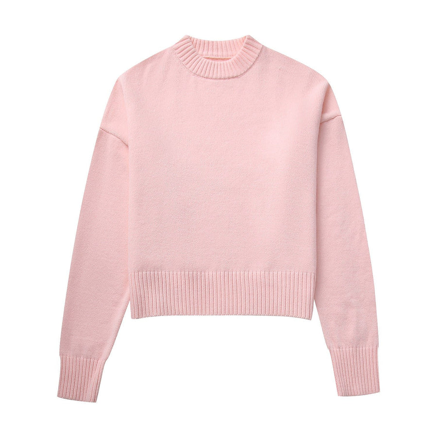 Viola | Women's Oversized Casual Sweater in Pink