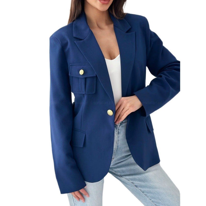 Vittorina | Women's Tailored Pockets Blazer