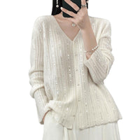 Viviane | Women's Sweater in Elegant Pink