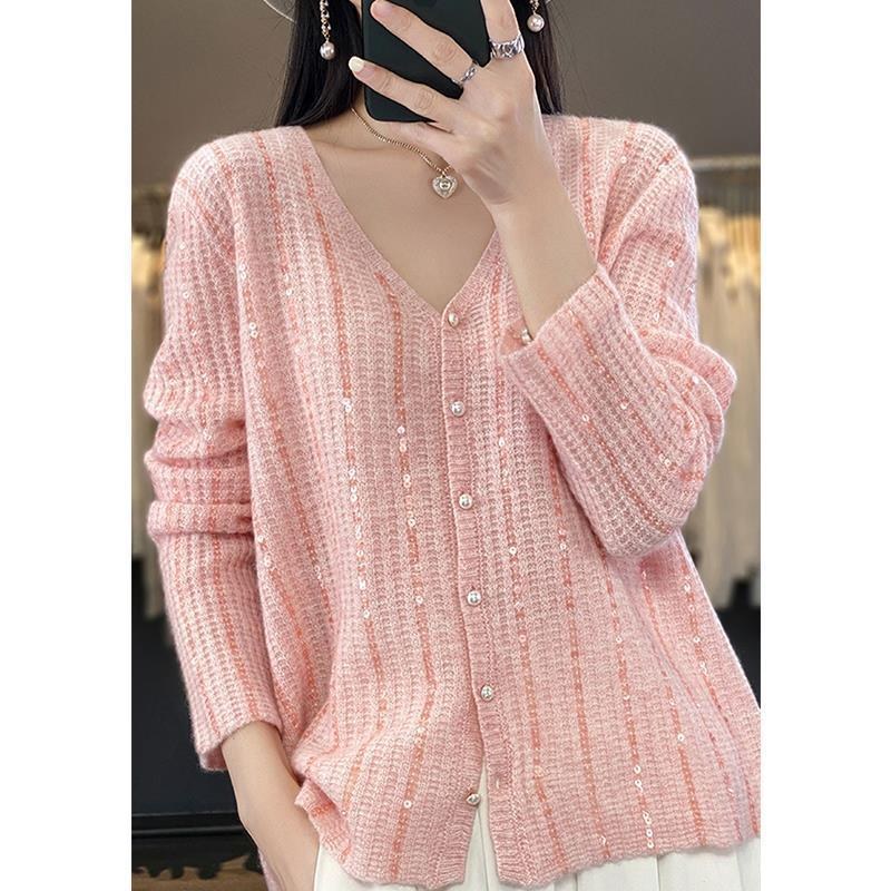 Viviane | Women's Sweater in Elegant Pink
