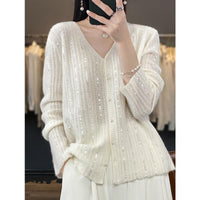 Viviane | Women's Sweater in Elegant Pink