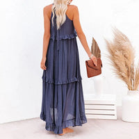 Vivienne | Women's Layered Tier Design Maxi Dress