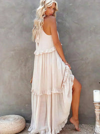 Vivienne | Women's Layered Tier Design Maxi Dress