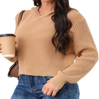Vivienne | Women's Textured Knit Hoodie