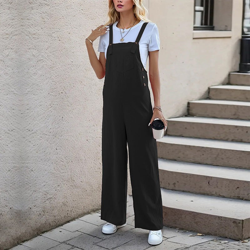 Wanda | Women's Pockets Jumpsuit