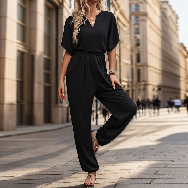 Wilhelmina | Women's Elegant Jumpsuit in Black
