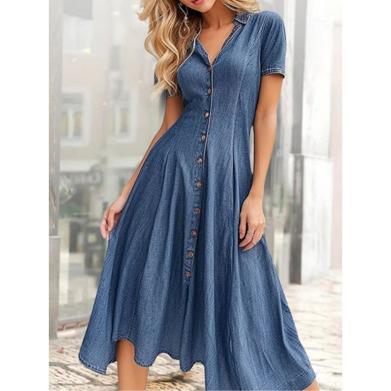 Willemien | Women's Dress – Casual Dress in Blue