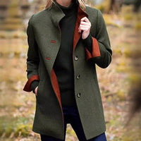 Willemijn | Women's Pockets Elegant Coat