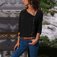 Winifreda | Women's Blouse in Black