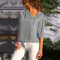 Winifreda | Women's Blouse in Gray