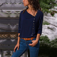 Winifreda | Women's Blouse in Royal Blue