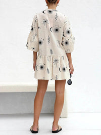 Wivina | Women's Botanical Print Mini Sundress