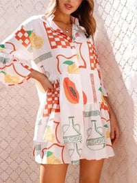 Wivina | Women's Botanical Print Mini Sundress