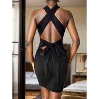 Wivine | Women's Bodycon Dress in Black