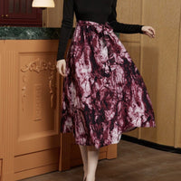Wladyslawa | Women's Skirt – Maxi Skirt in Burgundy