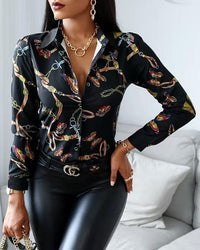 Ximena | Women's Blouse in Black