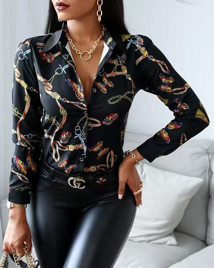 Ximena | Women's Blouse in Black