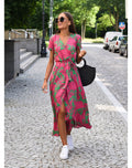 Yolanda | Women's Mid-calf Length Silhouette Dress – Casual Dress