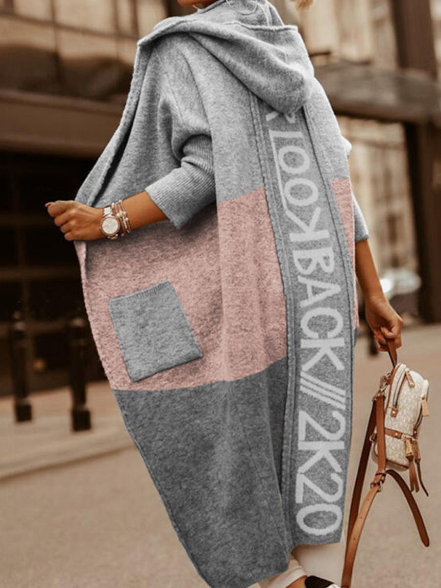 Yolanda | Women's Hooded Cardigan in Pink